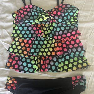 Justice tankini size 12